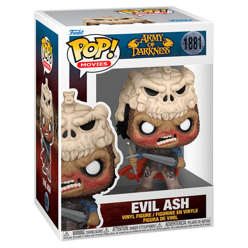 Army of Darkness Figura POP Evil Ash Funko Coleccionable Terror