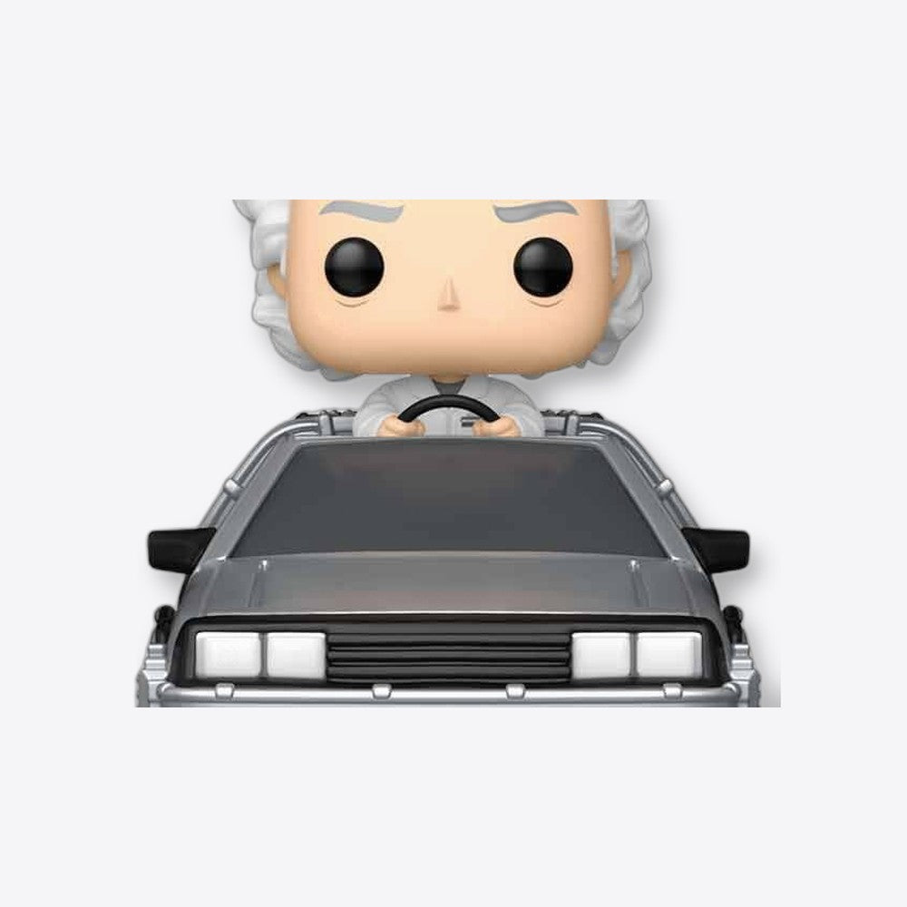 Funko Figura POP Rides Deluxe Regreso al Futuro Doc With Time Machine (imagen 6 de 6)