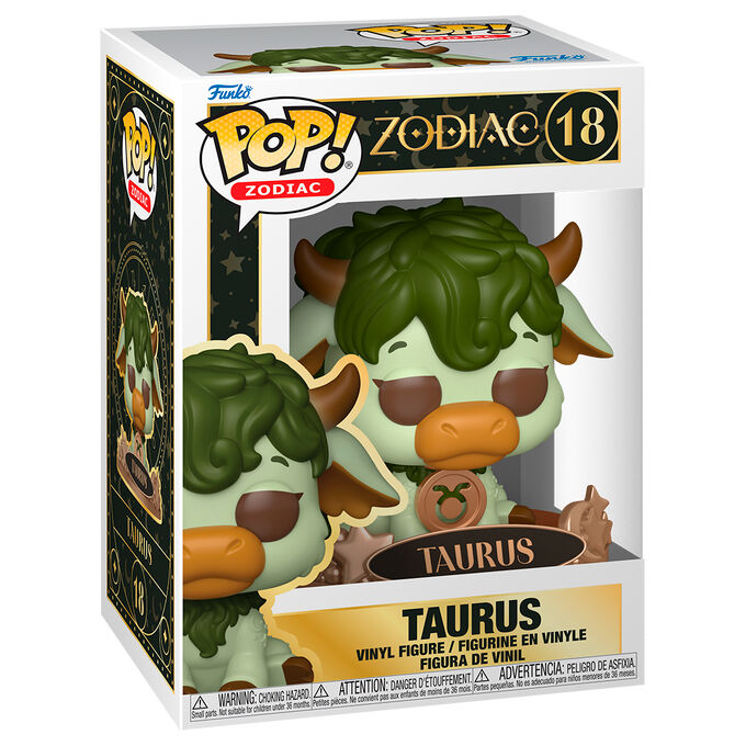 Zodiac Figura POP Taurus Signo Astrologico Funko Coleccionable