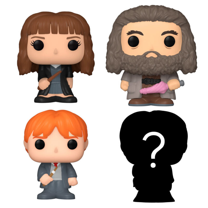 Harry Potter Blister 4 Figuras Bitty POP Hermione