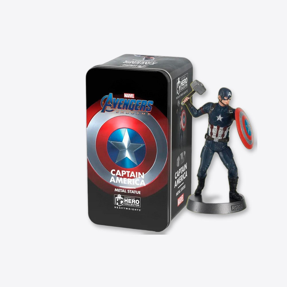 Eaglemoss Hero Collector Figura Capitan America Heavyweights Los Vengadores Avengers Marvel (imagen 5 de 6)