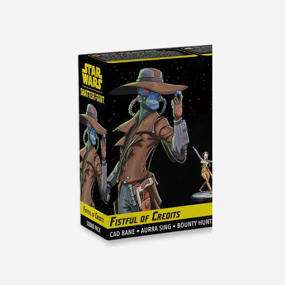 Asmodee Juego de mesa star wars shatterpoint fistful of credits cad bane squad pack edad recomendada 14 años (imagen 3 de 6)