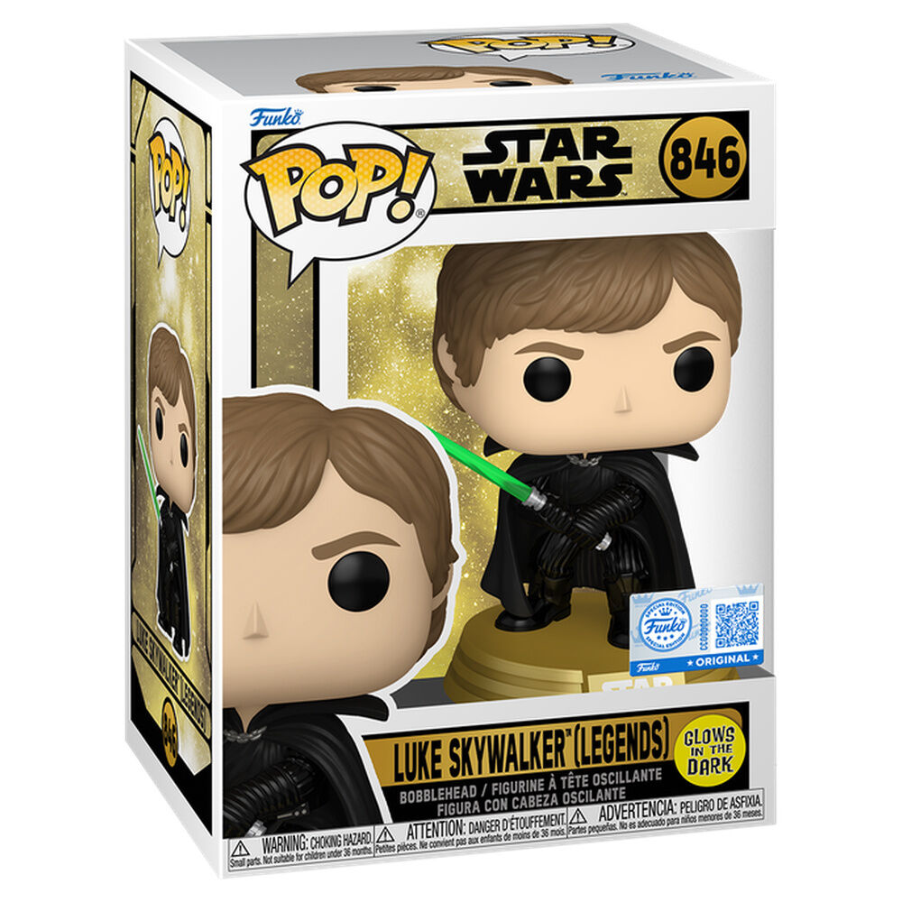 Star Wars Figura POP Luke Skywalker Legends