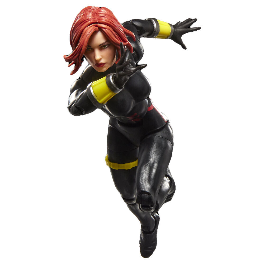 Marvel Set 2 Figuras Black Widow Quicksilver Los Vengadores 15cm