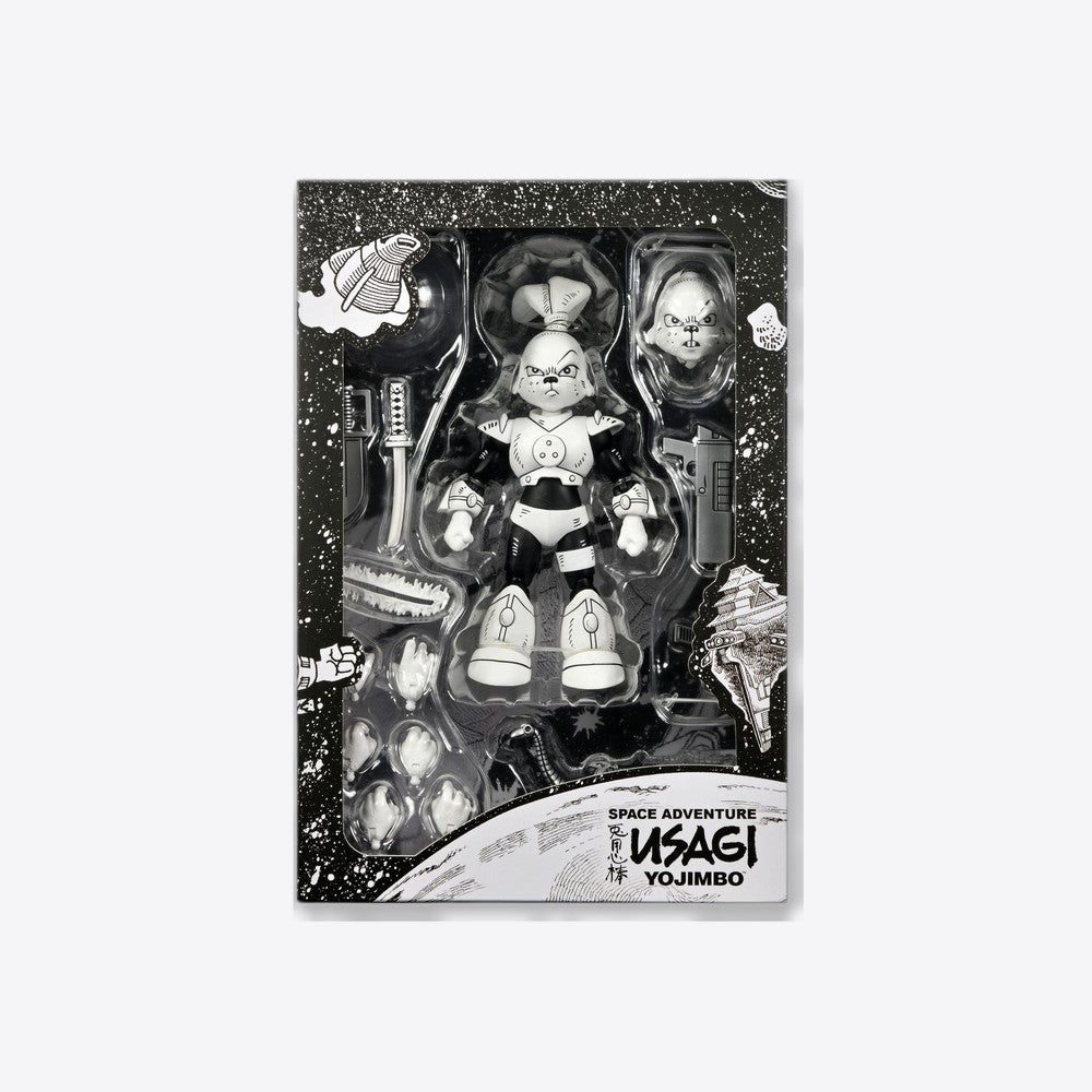Neca Figura nega usagi yojimbo space usagi yojimbo black & white ver. scale action 18cm (imagen 2 de 6)
