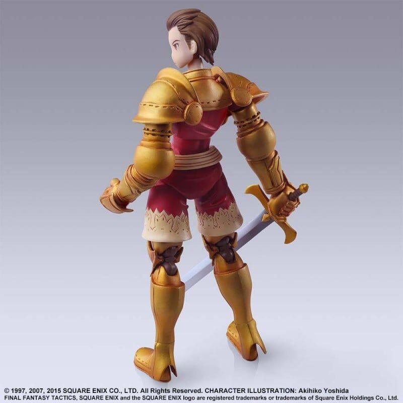 Square-Enix Figura Delita Heiral Final Fantasy Tactics Bring Arts 14cm (imagen 5 de 6)