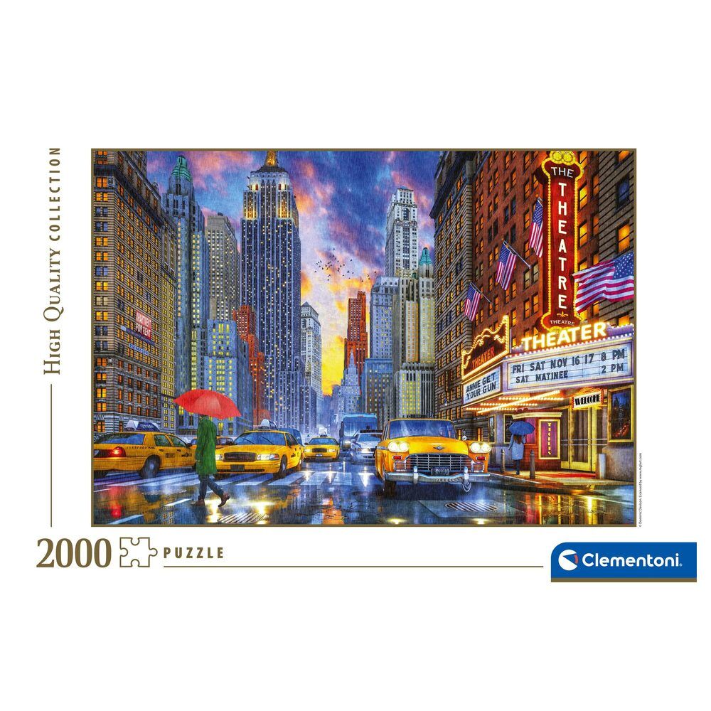 [Paisajes] Puzzle Rainy Manhattan 2000 Piezas