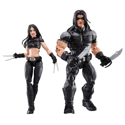 Hasbro Blister 2 figuras X-23 & Warpath X-Force Marvel Legends 15cm