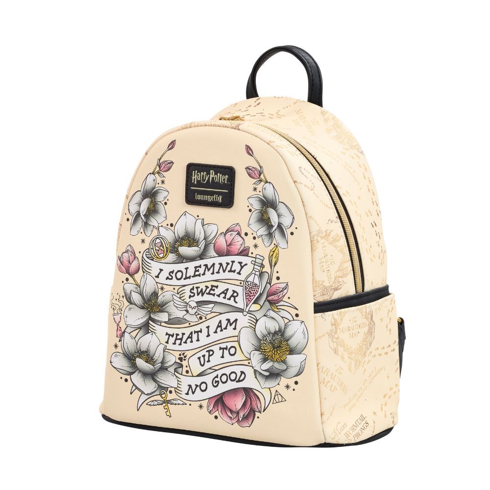 Lf | Lounfefly Mochila Tattoo Art  Harry Potter Loungefly 26cm (imagen 4 de 5)