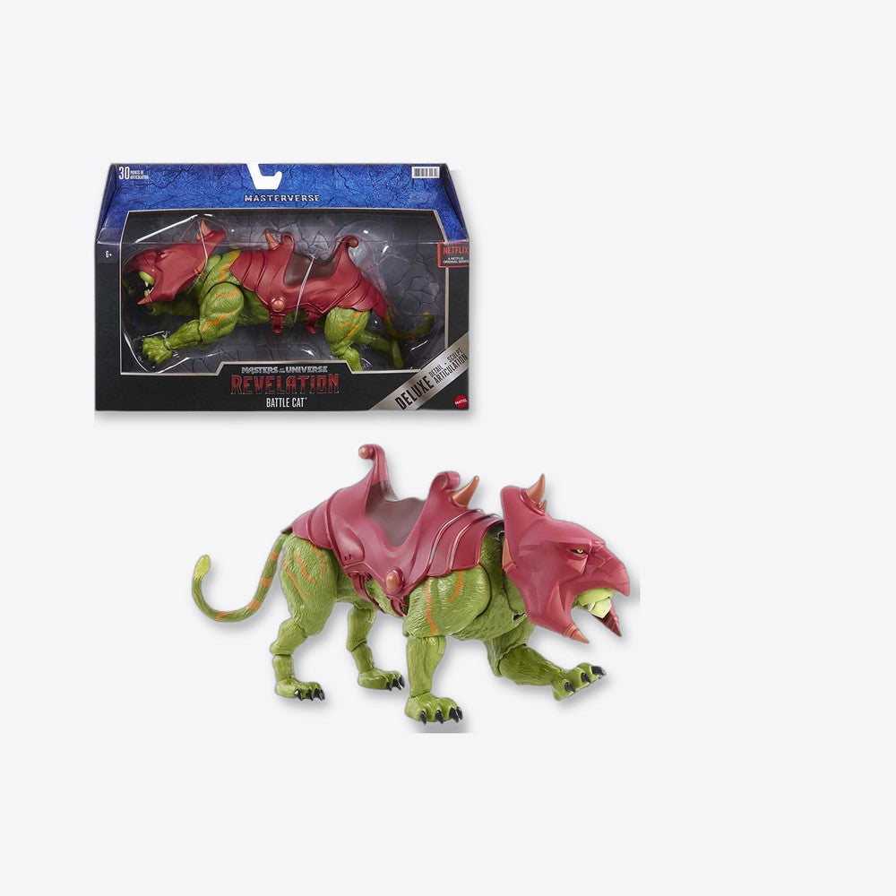 Desconocido Figura mattel masters of the universe revelation masterverse battle cat (imagen 6 de 6)