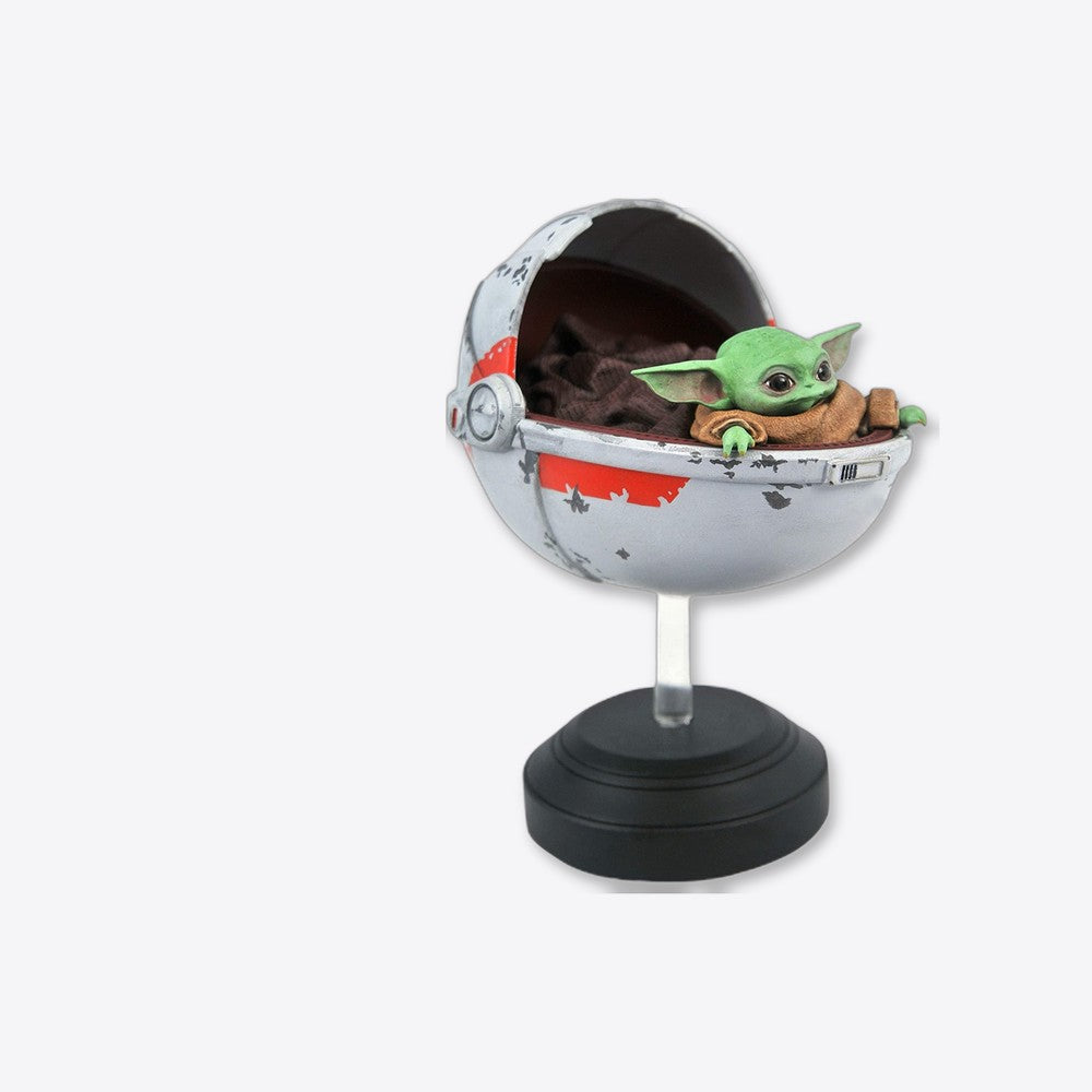 Figura diamond select toys star wars the mandalorian the child grogu cochecito flotante 1 - 6 escala re - run (imagen 4 de 6)