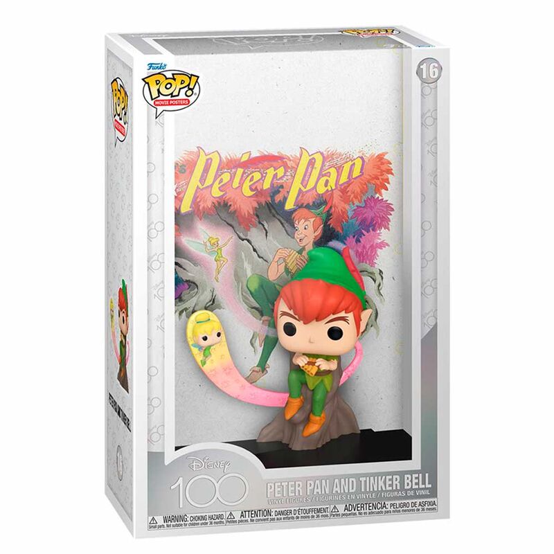 Funko Figura POP Poster Disney Peter Pan - Peter Pan and Tinker Bell