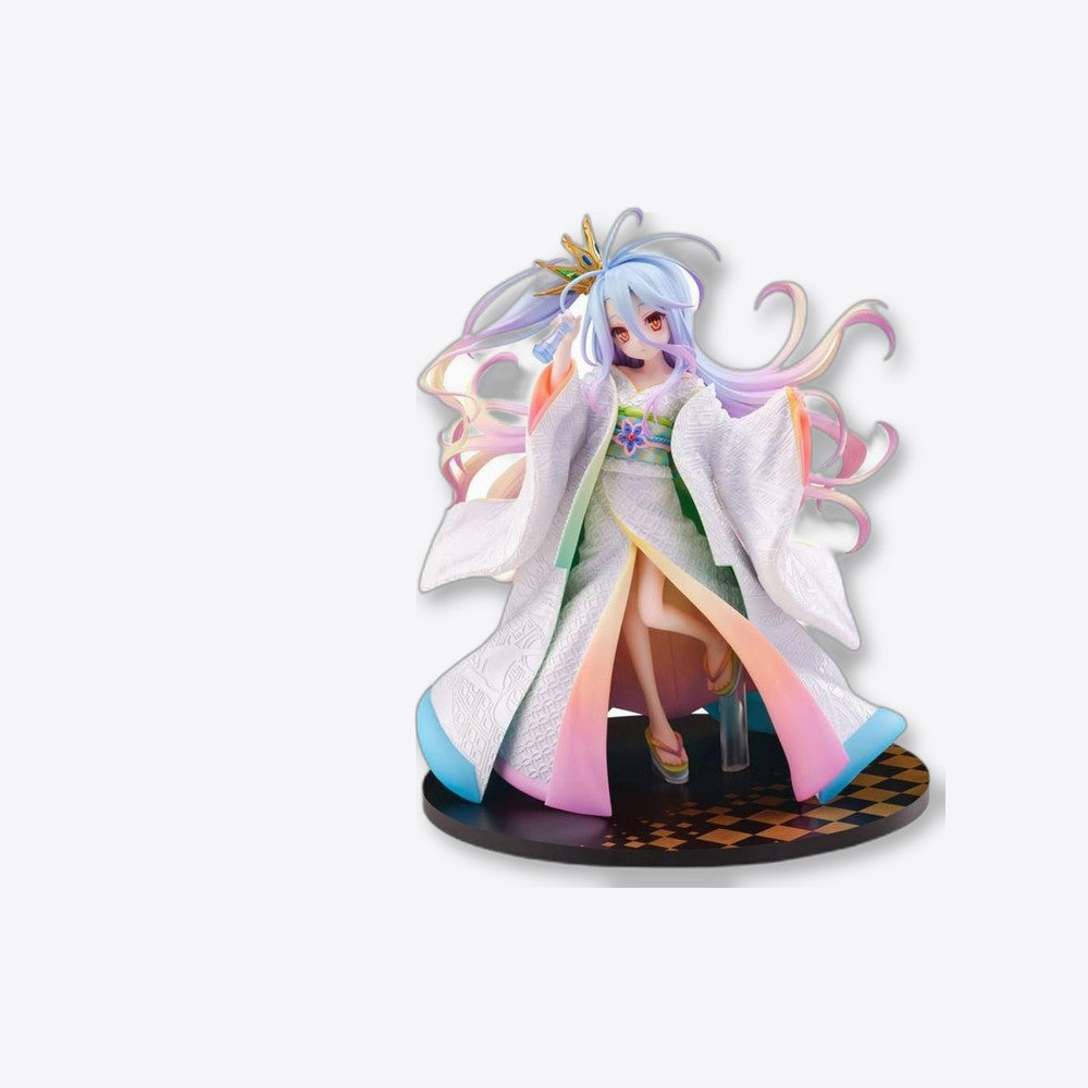 Figura good smile company no game no life 1 - 7 scale shiro shiromuku 22.5cm (imagen 4 de 6)
