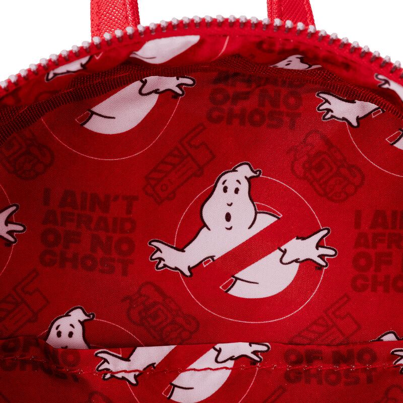 Mochila Logo Glow Ghostbusters Loungefly 26cm (imagen 5 de 6)