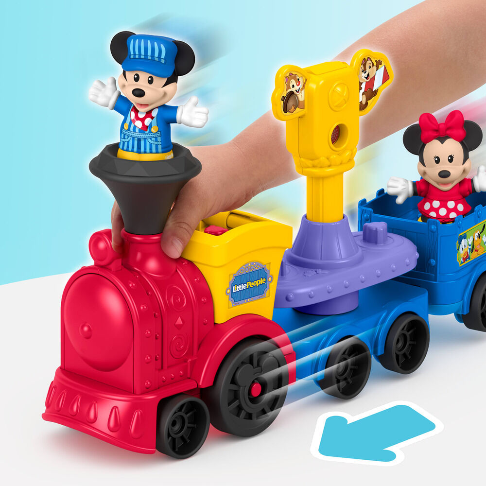 Fisher-Price Tren Musical Mickey Disney Little People Collector (imagen 5 de 5)