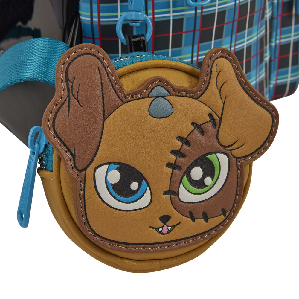 Mochila Frankie Monster High Loungefly 26cm (imagen 5 de 6)