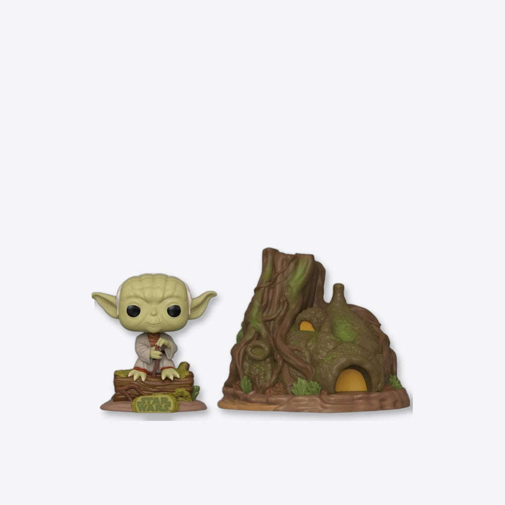 Funko pop deluxe star wars empire strikes back cabaña de yoda 40th aniversario 46765 (imagen 4 de 6)