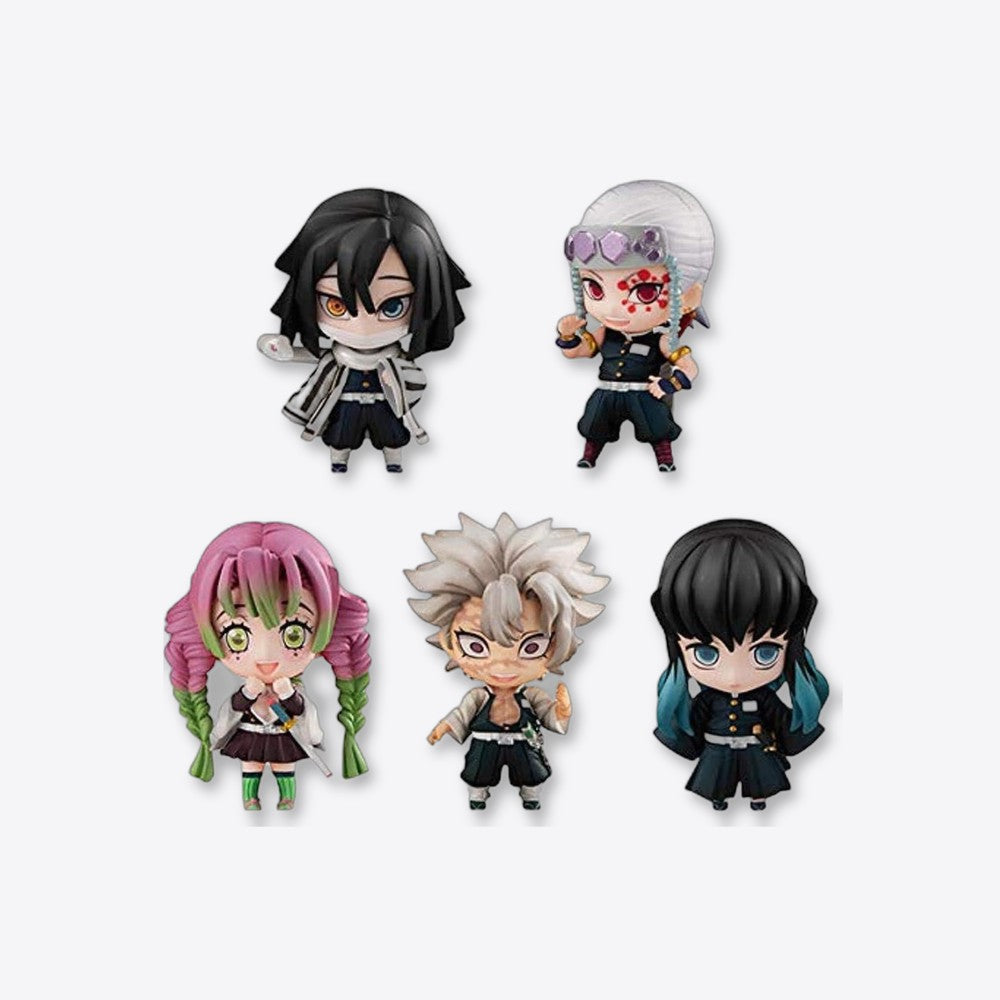 Pack 5 figuras megahouse demon slayer kimetsu no yaiba sailor tanjiro & the hashira set b (imagen 2 de 6)