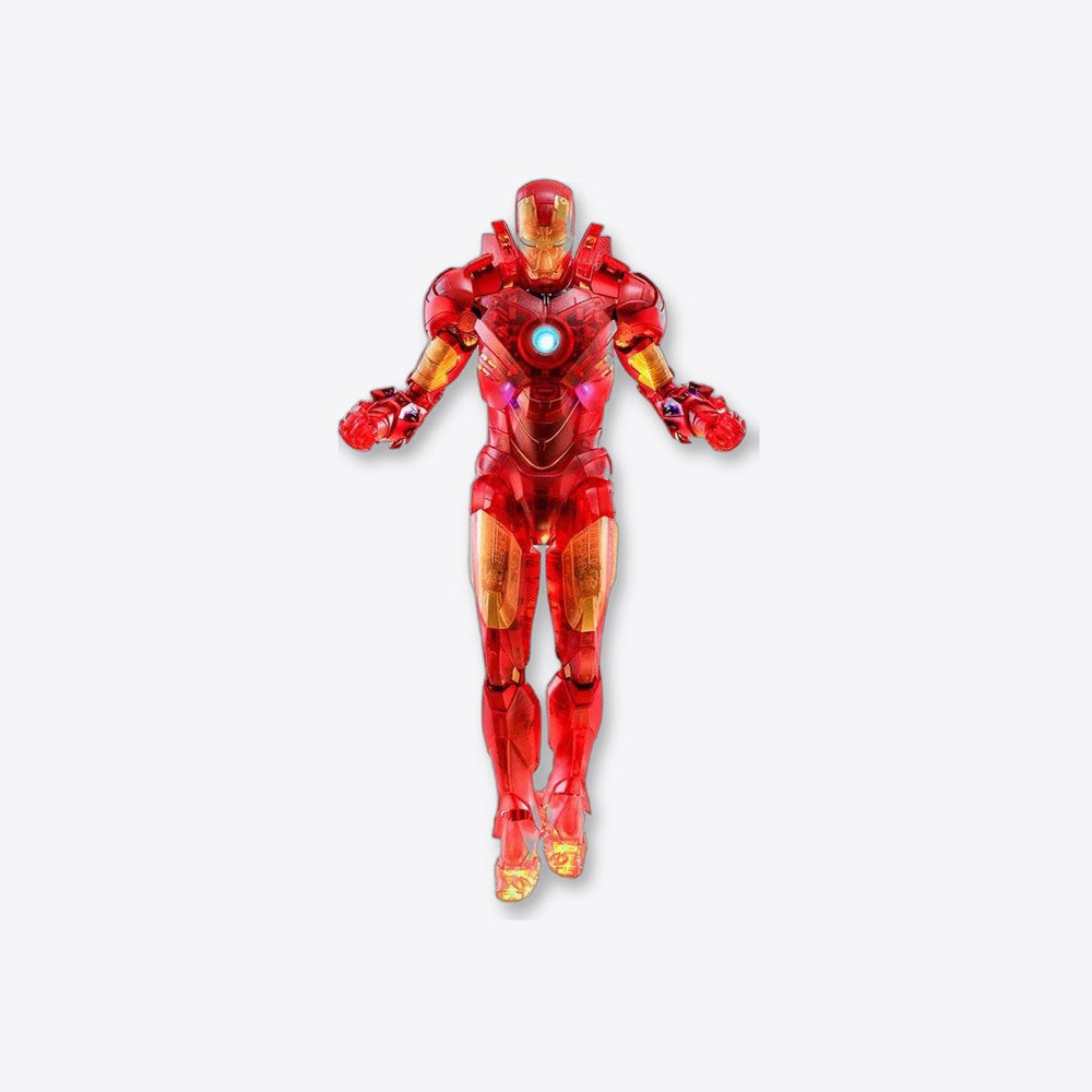 Figura hot toys marvel avengers vengadores iron man 2 mm 1 - 6 iron man mark iv version holografica 2020 toy (imagen 2 de 6)