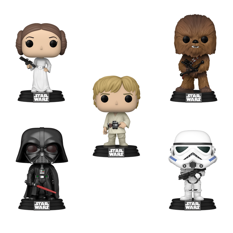 Funko Blister 5 figuras POP Star Wars (imagen 2 de 6)