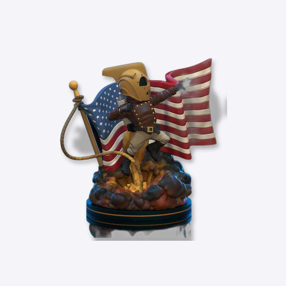 Figura quantum mechanix disney the rockeeter rocketeer (imagen 2 de 6)