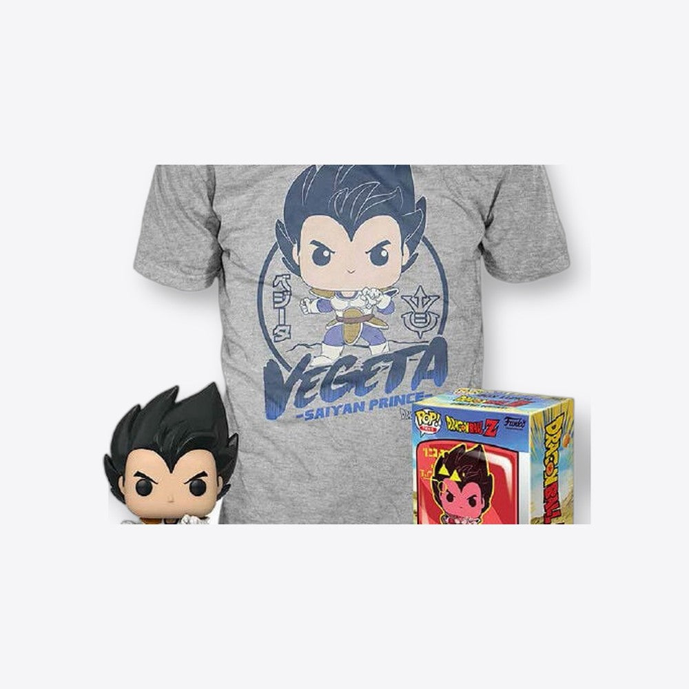 Funko Set figura POP & Tee Dragon Ball Z Vegeta (imagen 5 de 6)