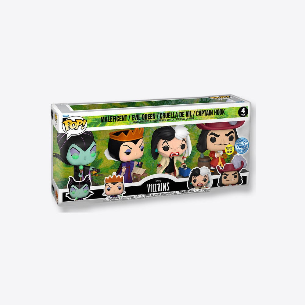 Funko Blister 4 figuras POP Disney Villanas (imagen 3 de 6)