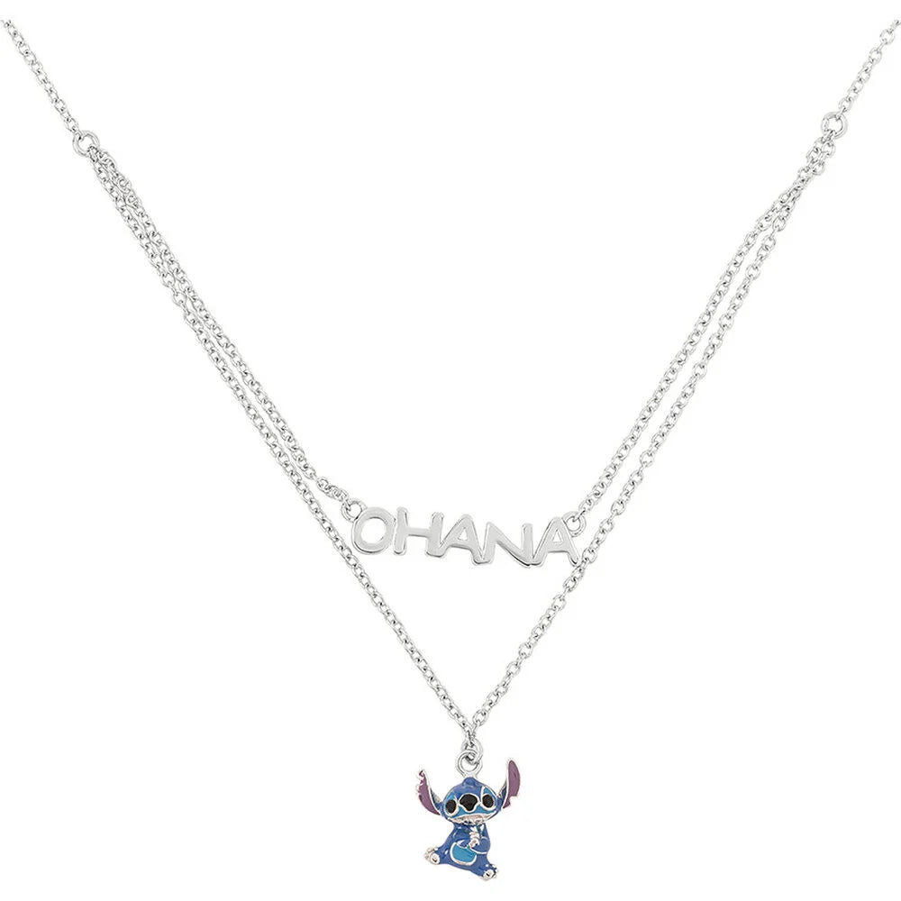 Peers Hardy Colgante Ohana Stitch Disney plata