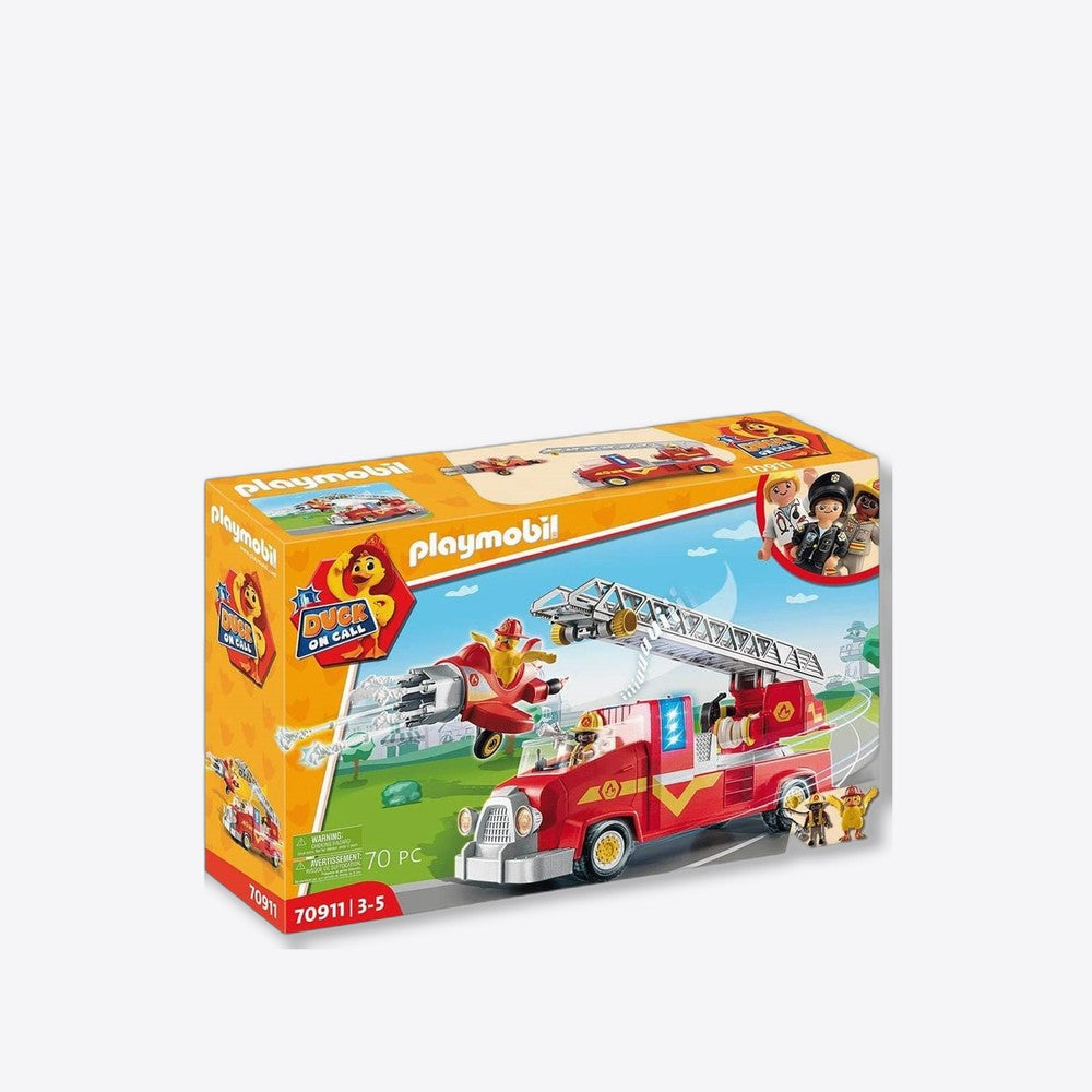 Playmobil duck on call camion de bomberos (imagen 4 de 6)
