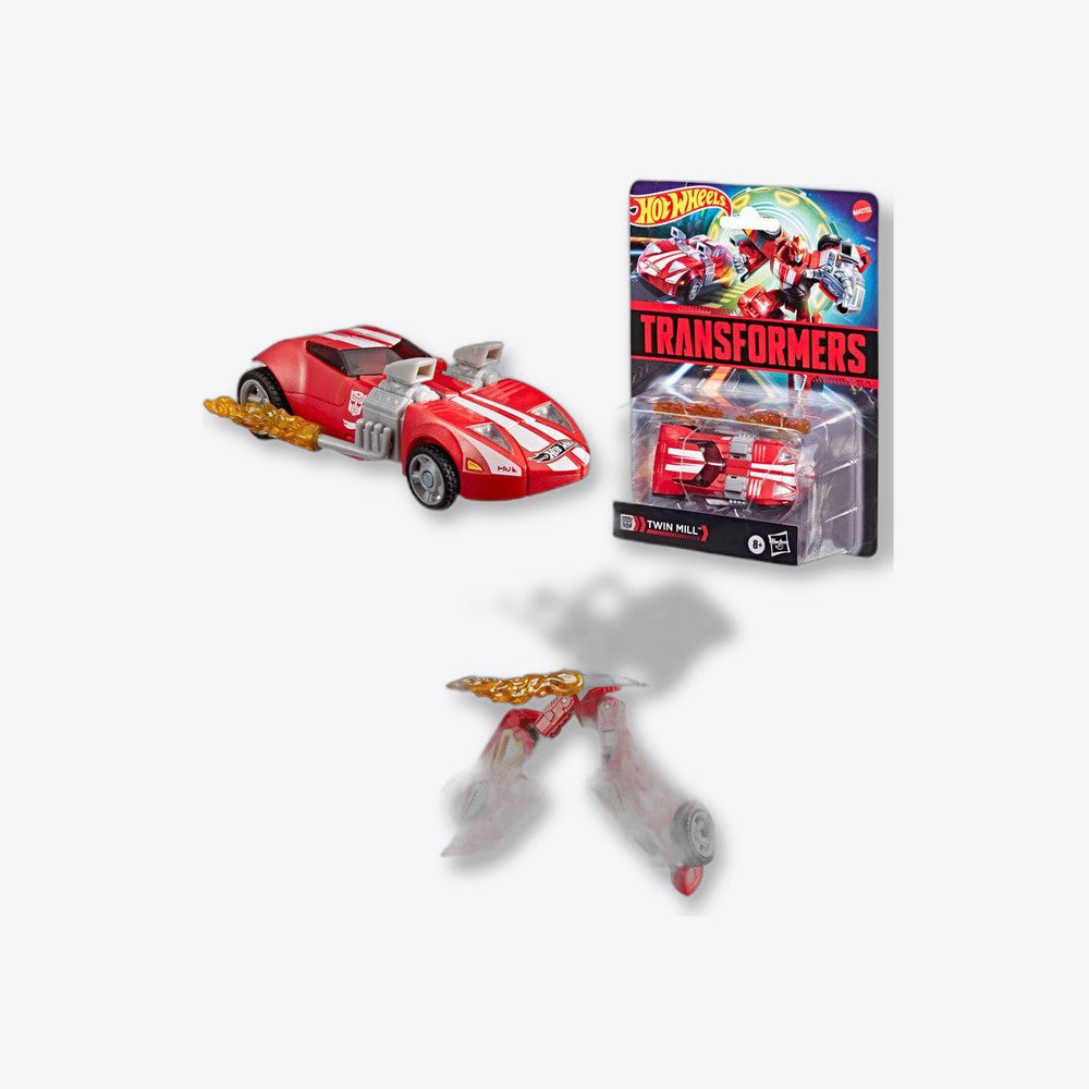 Hasbro Figura Twin Mill Hot Wheels Transformers 12.5cm (imagen 5 de 6)