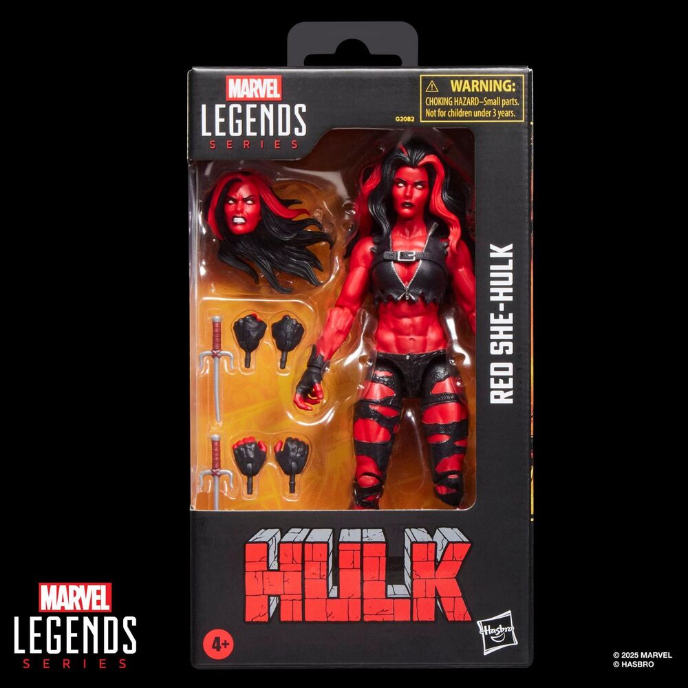 Marvel Legends Figura Hulka Roja She-Hulk 15cm Hasbro