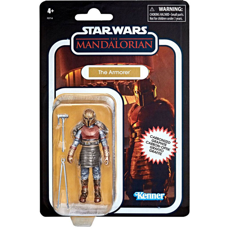 Hasbro Figura The Armorer Carbonized Collection Star Wars 10cm vintage