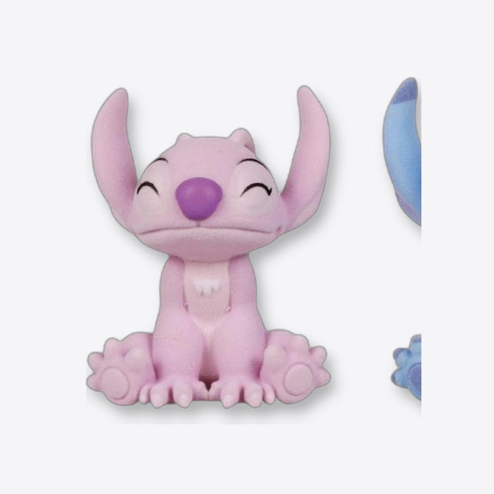 Pack de 2 figuras flocadas enesco disney stitch y angel beso (imagen 3 de 6)