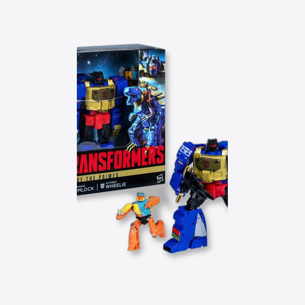 Figura hasbro transformers age of the primes g2 universe grimlock autobot wheelie (imagen 5 de 6)