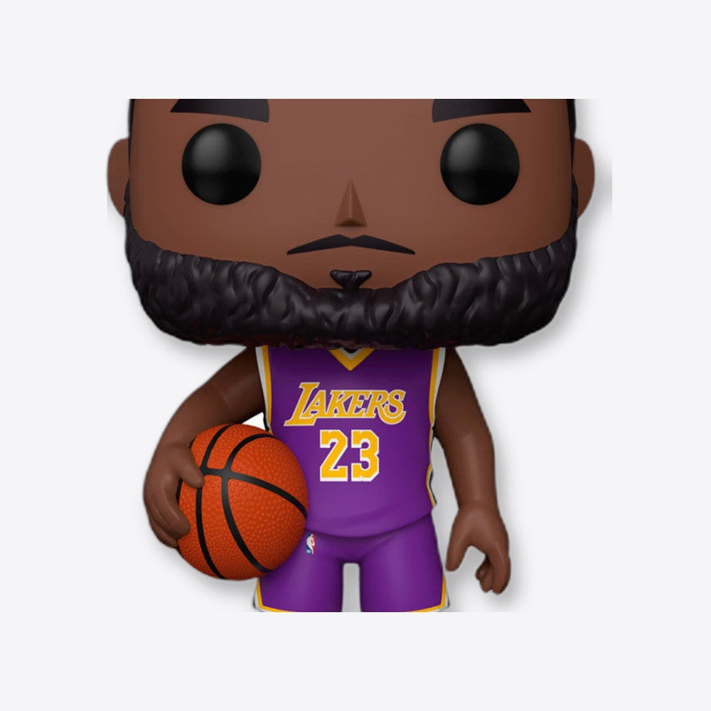 Funko Figura POP NBA Lakers LeBron James Purple Jersey 25cm (imagen 5 de 6)