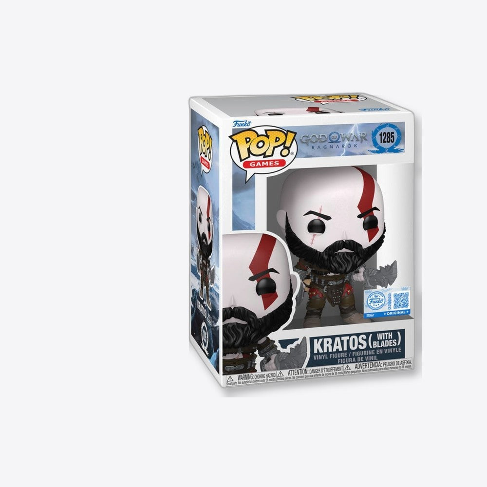 Funko Figura POP Games God of War Kratos with Blades Exclusive (imagen 5 de 6)