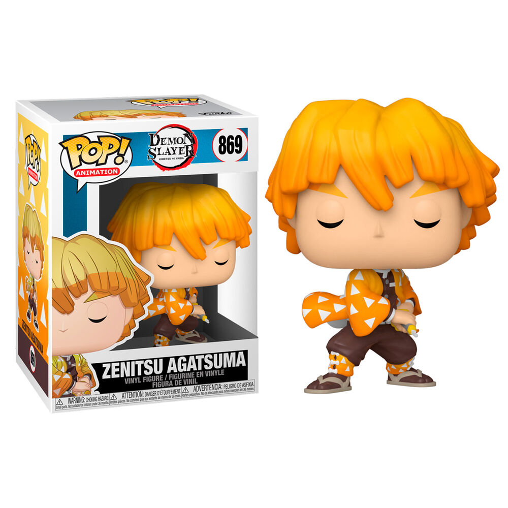 Figura POP Kimetsu No Yaiba Demon Slayer Zenitsu Agatsuma | Funko