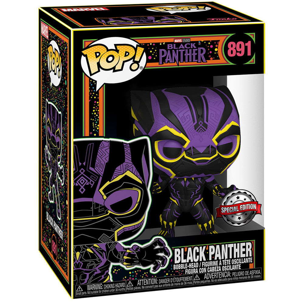 Funko Set figura POP & Tee Marvel Wakanda Forever Black Panther Exclusive (imagen 2 de 6)