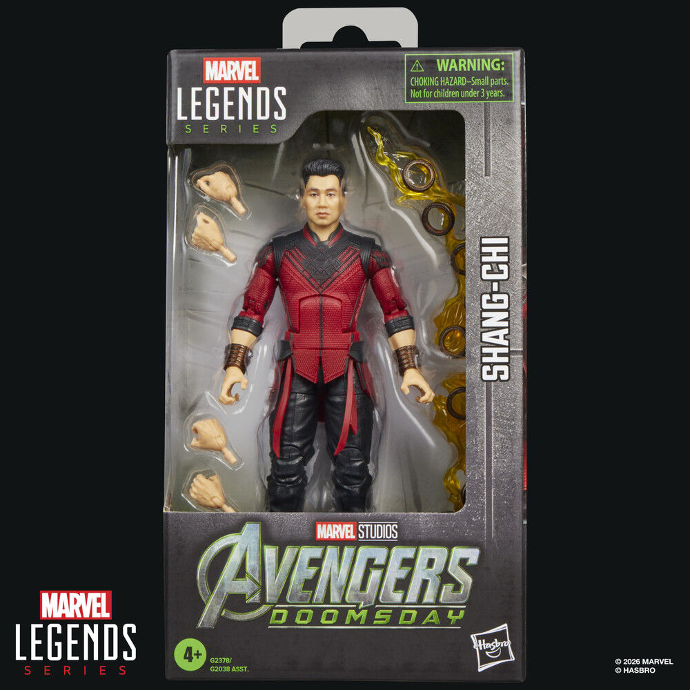 Hasbro Figura Shang-Chi Avengers Doomsday Marvel Legends Series 15cm (imagen 5 de 10)