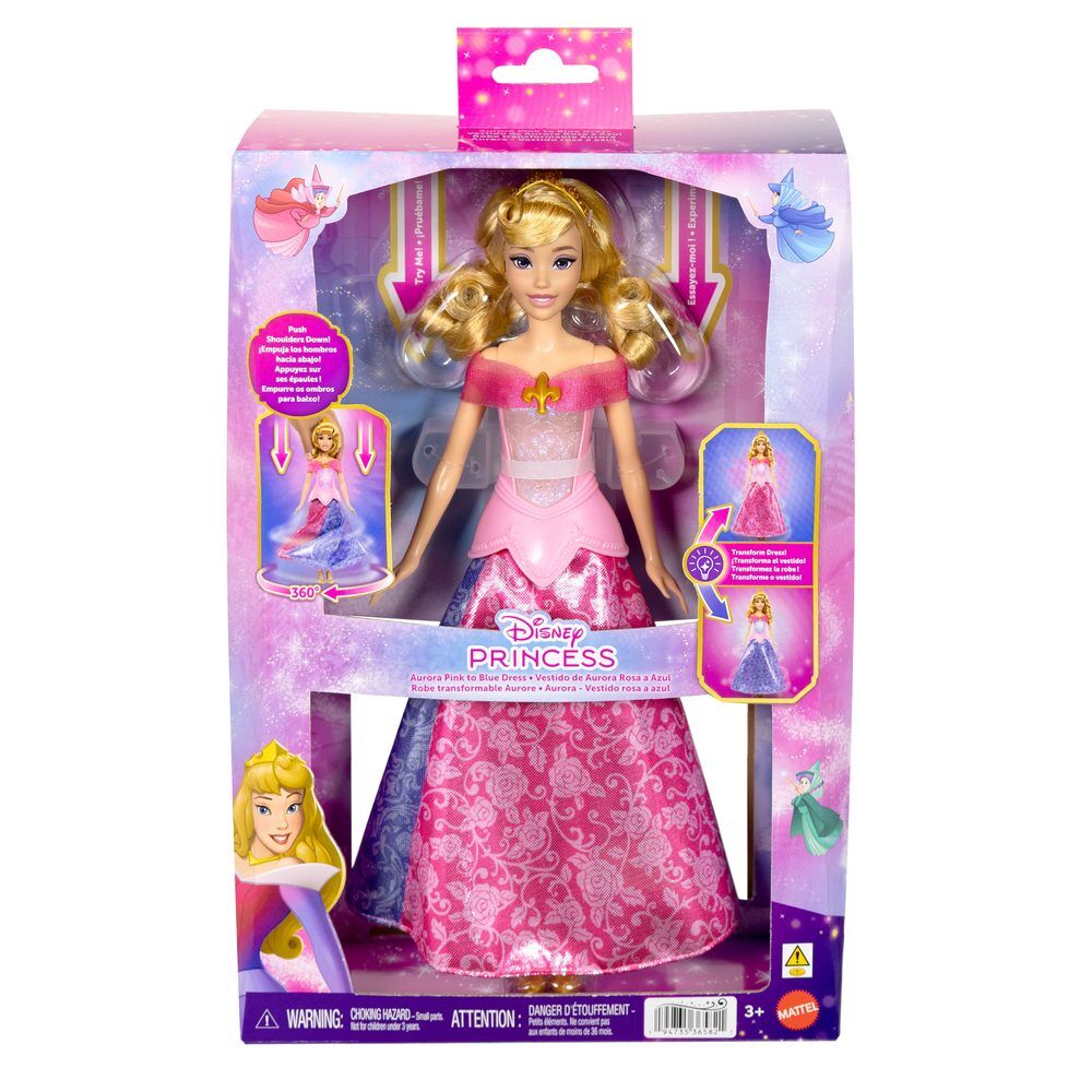 Mattel Muñeca Aurora La Bella Durmiente Disney (imagen 2 de 6)