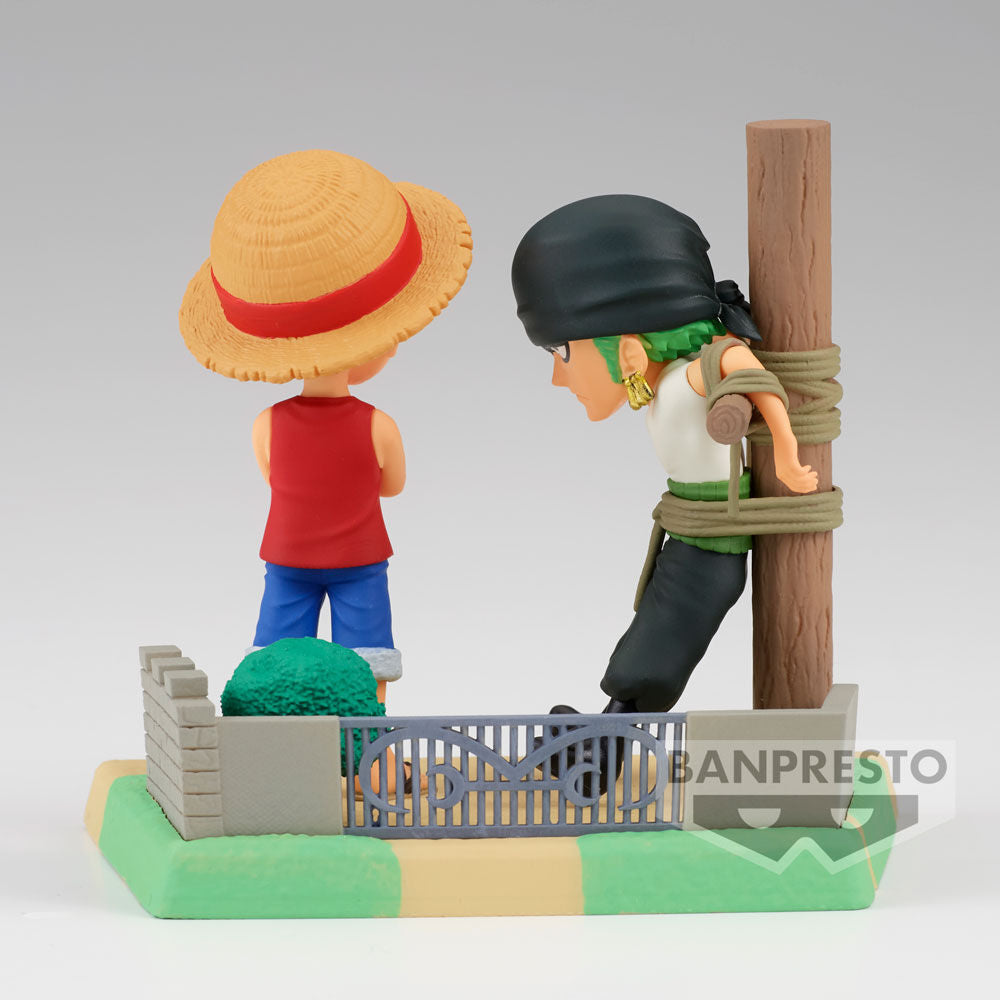 Banpresto Figura Monkey D Luffy & Roronoa Zoro Log Stories One Piece 7cm (imagen 3 de 7)