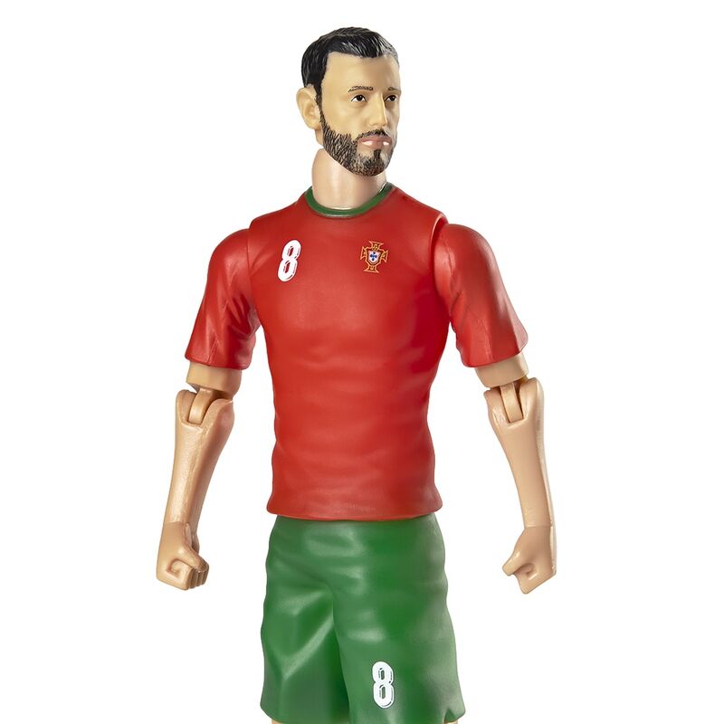 Portugal Figura Action Bruno Fernandes 20cm Colección Fútbol