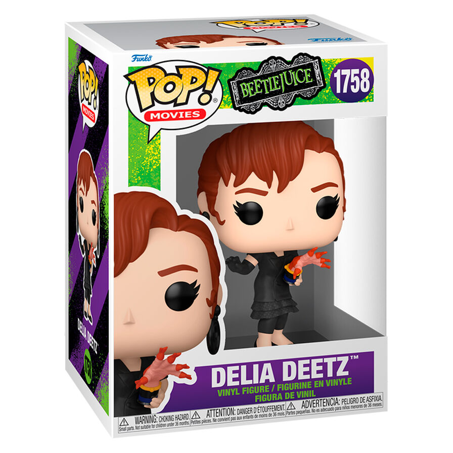 Beetlejuice Figura POP Delia Deetz Tim Burton Funko Cine
