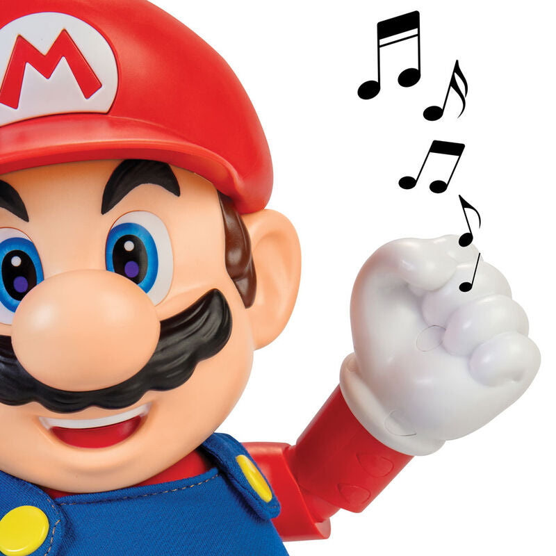 Jakks Pacific Figura interactiva ingles Its A Me Mario Super Mario Nintendo 36cm (imagen 6 de 6)