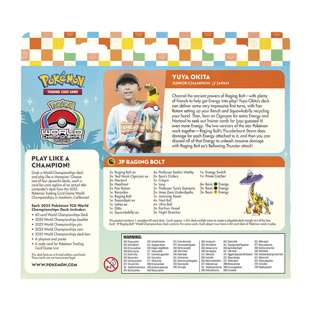 Pokémon TCG Mazos World Championship Q2 Inglés The Pokémon Company