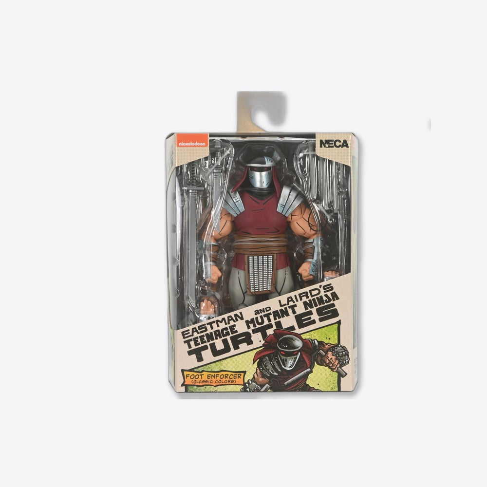 Figura neca teenage mutant ninja turtles mirage comics foot enforcer classic colors scale action 18cm (imagen 4 de 6)
