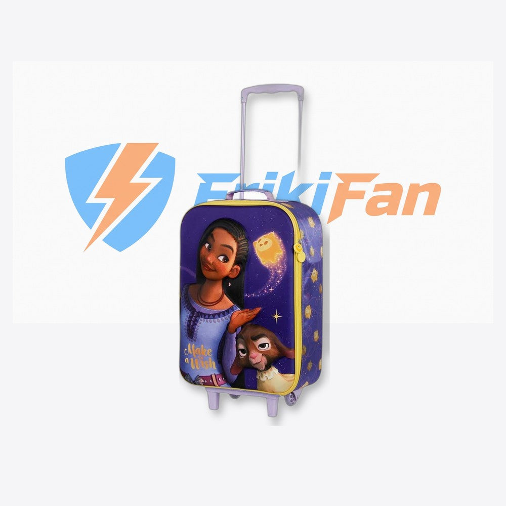 Karactermania Maleta trolley 3D Wish Disney (imagen 5 de 6)