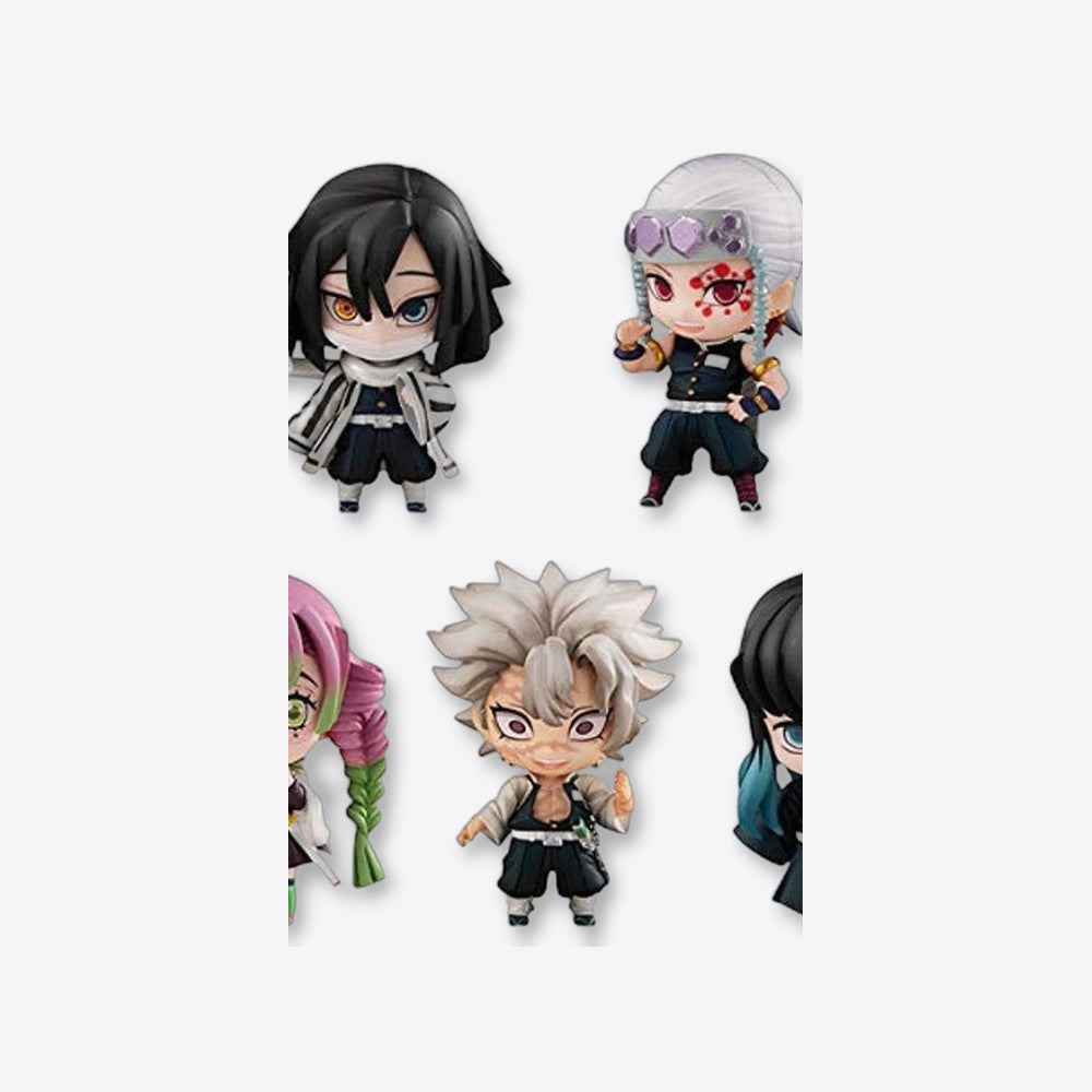 Pack 5 figuras megahouse demon slayer kimetsu no yaiba sailor tanjiro & the hashira set b (imagen 5 de 6)