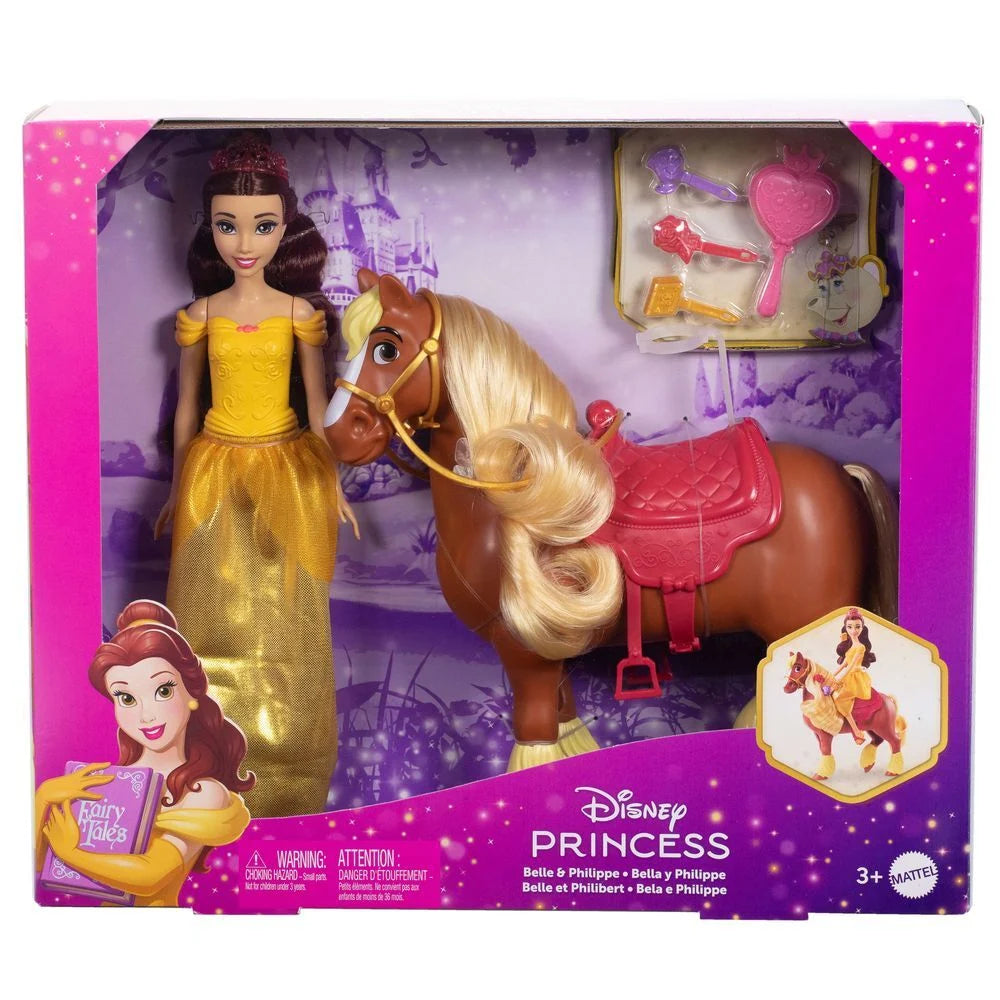 Mattel Muñeca Bella & Philippe La Bella y la Bestia Disney