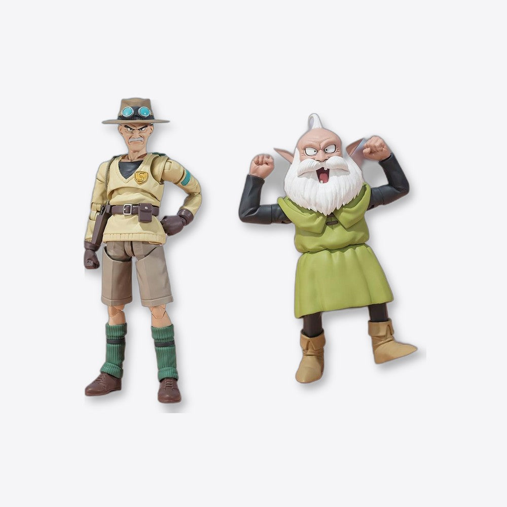 Pack 2 figuras tamashii nations sand land sh figuarts rao & thief 15 & 11cm (imagen 2 de 6)